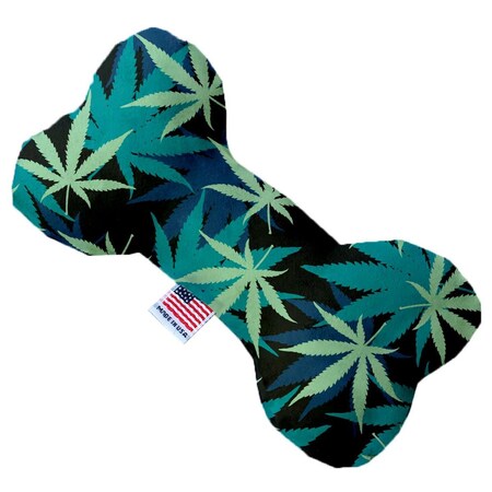 Mirage Pet Products Mary Jane Blues 10 in. Stuffing Free Bone Dog Toy 1127-SFTYBN10